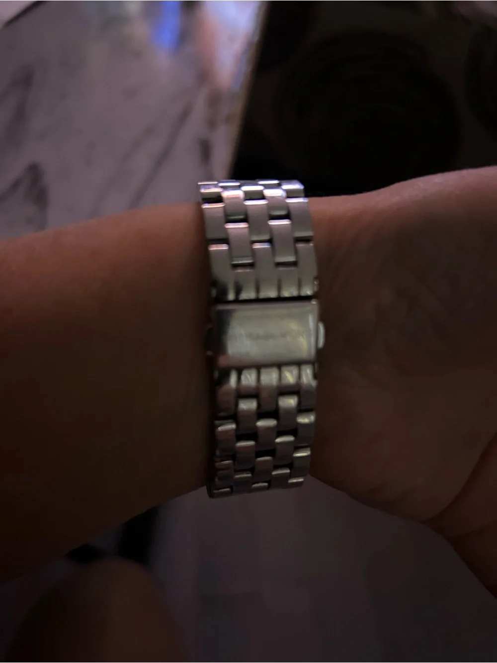 Michael Kors Silver Nini Crystal Watch MK3372 - Working Battery!